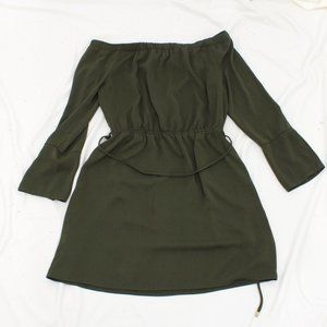 Off Shoulder Long sleeve dress